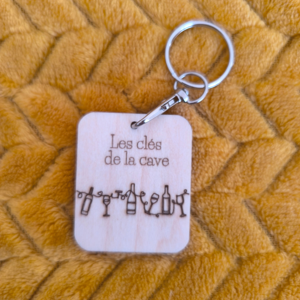 Porte clé "Maison", "Garage & "Cave"