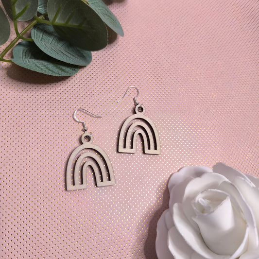 Boucles d'oreilles - Arc-en-ciel