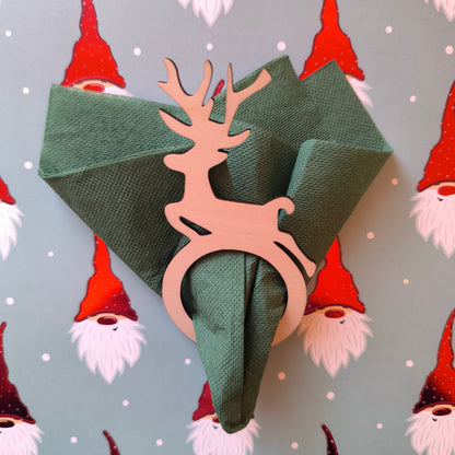Rond de serviette de noël