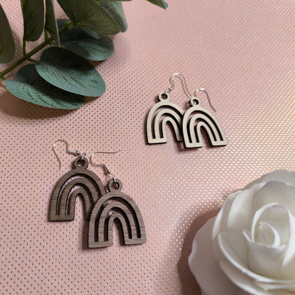 Boucles d'oreilles - Arc-en-ciel