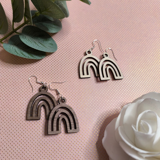 Boucles d'oreilles - Arc-en-ciel